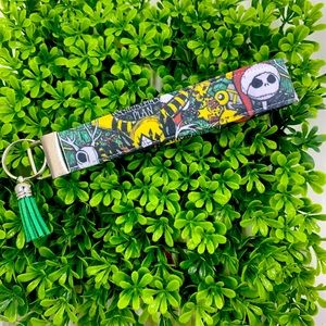 SandyClaus keychain wristlet